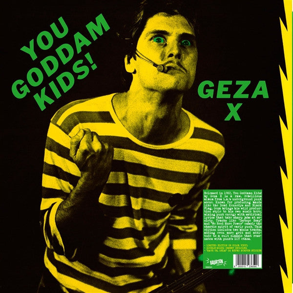 Geza X – You Goddamn Kids! (Color Vinyl) 🇺🇸