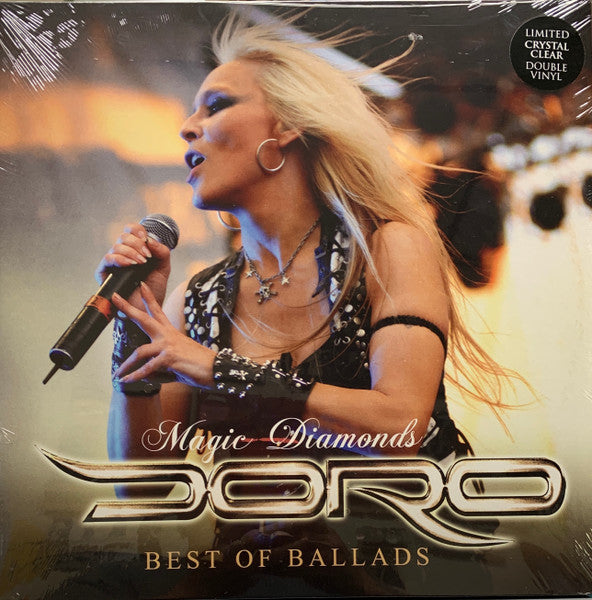 Doro – Magic Diamonds - Best of Ballads (Gatefold Jacket/Clear Vinyl) 🇺🇸