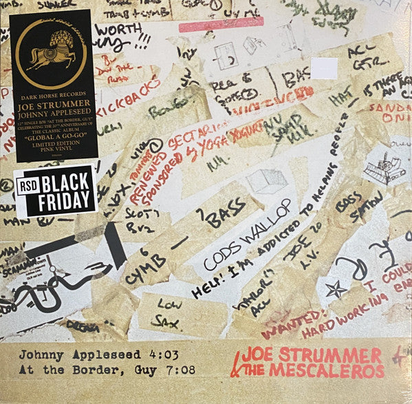 Joe & the Mescaleros Strummer – Johnny Appleseed (Pink Vinyl) 🇺🇸