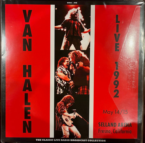 Van Halen – Selland Arena Fresno Ca 14TH & 15TH May 1992 (Marble Vinyl) 🇺🇸