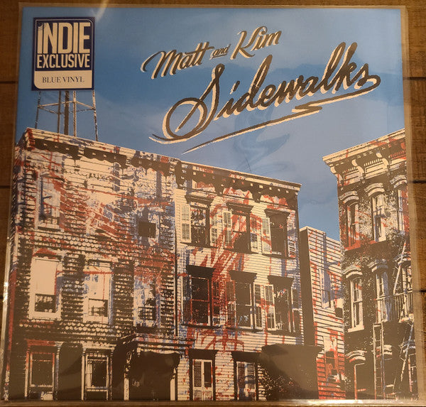 Matt & Kim – Sidewalks (Blue Vinyl) (I) 🇺🇸