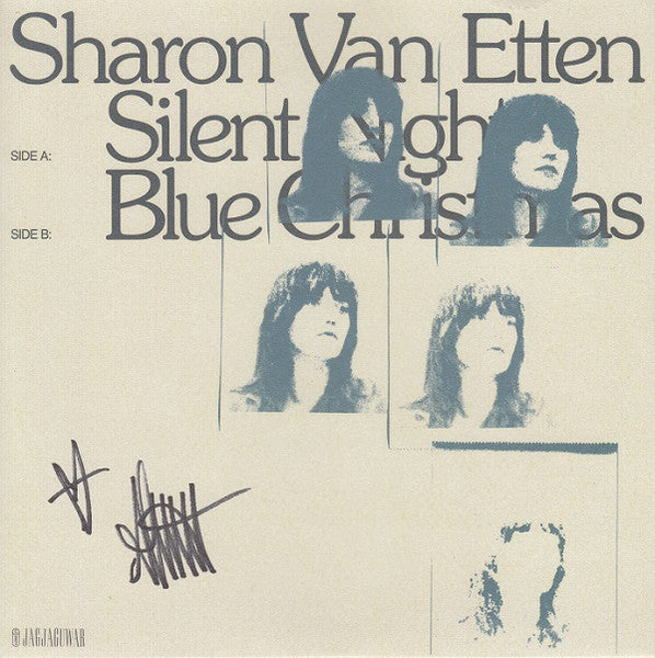 Sharon Van Etten – Silent Night B/W Blue Christmas (Clear Blue 7INCH) 🇺🇸