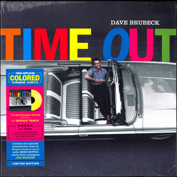 Dave Brubeck – Time Out (180G/TRANSPARENT Yellow Virgin Vinyl) 🇺🇸