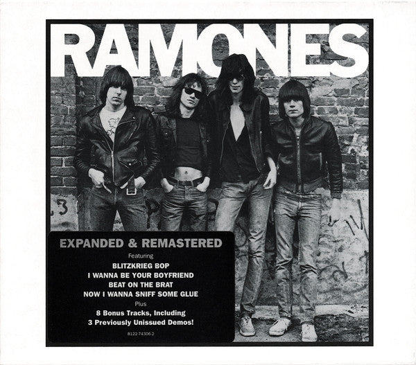 Ramones – Ramones (Remastered/8 Bonus Tracks) [CD Nuevo] 💿 🇺🇸