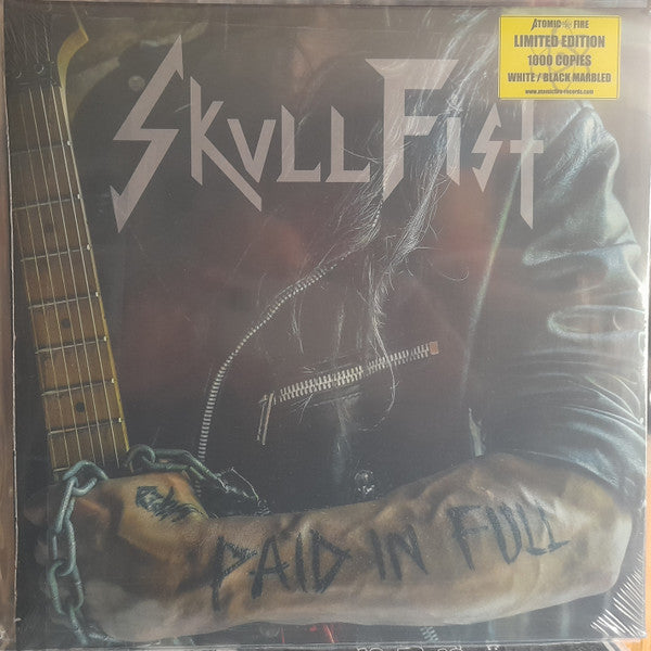 Skull Fist – Paid in Full (X) (White/black Marbled Vinyl) (I) 🇺🇸