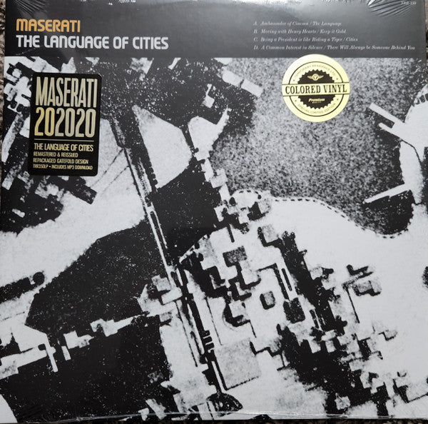 Maserati – Language of Cities (Anniversary Edition/Crystal Clear W/ Red & Yellow Vinyl) 🇺🇸