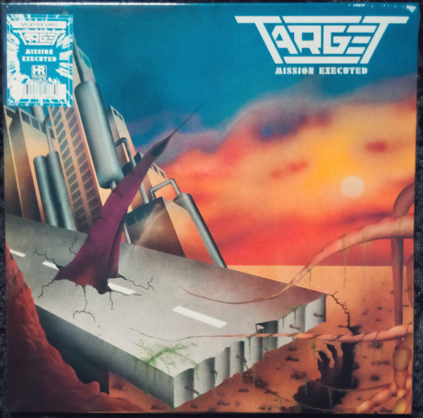 Target – Mission Executed (Blue/White Splatter Vinyl) 🇺🇸