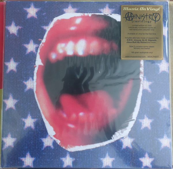 Ministry – Rantology (Translucent Red Vinyl/180g/numbered/2lp) 🇺🇸