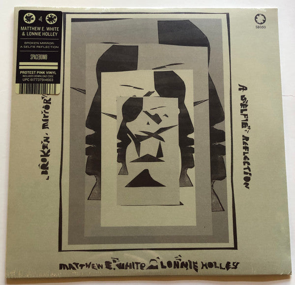 Matthew E & Lonnie Holley White – Broken Mirror: a Selfie Reflection (Magenta Vinyl) 🇺🇸