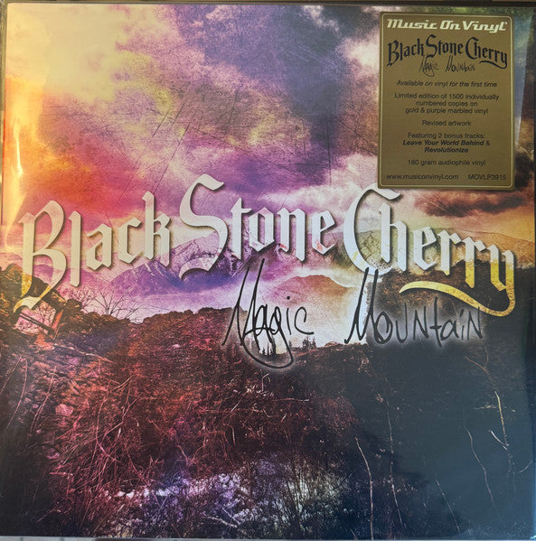 Black Stone Cherry – Magic Mountain (2LP/Gold & Purple Marbled Vinyl/180G/Numbered) 🇺🇸