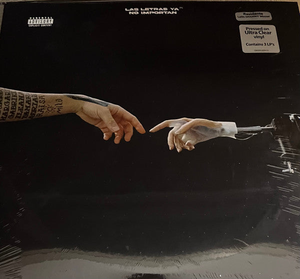 Residente – Las Letras Ya No Importan (X) (3LP/Clear Vinyl) 🇺🇸