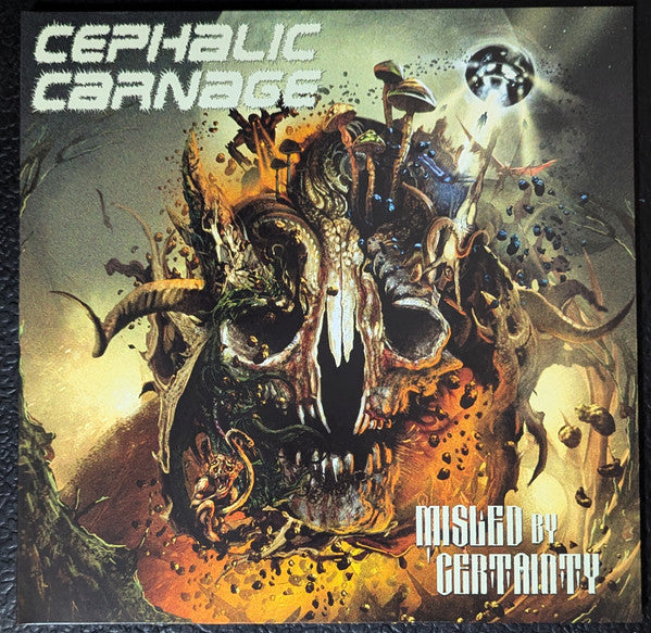 Cephalic Carnage – Misled by Certainty (2LP/Custom Tri-color Merge with Splatter Vinyl) 🇺🇸
