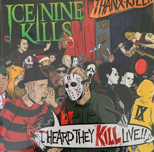 Ice Nine Kills – I Heard They Kill Live (2LP/Neon Green Marble Vinyl) 🇺🇸