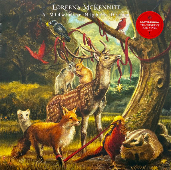 Loreena McKennitt – Midwinter Night's Dream (Transparent Red Vinyl) 🇺🇸