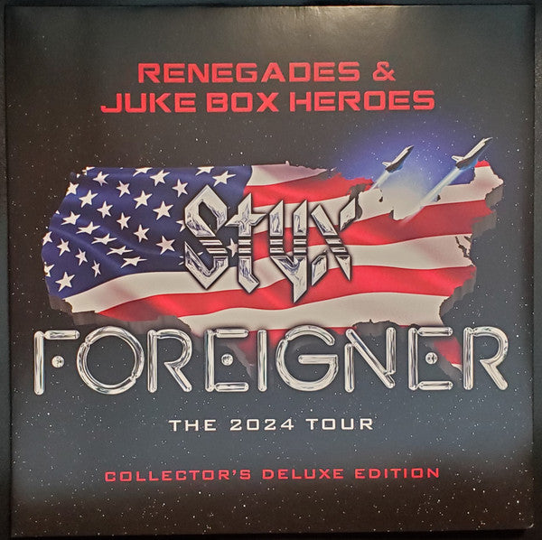Styx & Foreigner – Renegades & Juke BOX Heroes (Picture Disc/Deluxe) 🇺🇸