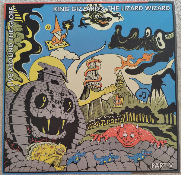 King Gizzard & the Lizard Wizard – Live Around the Globe: Part V (Colored Vinyl) 🇺🇸