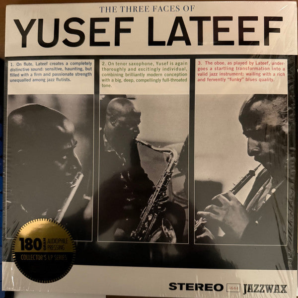 Yusef Lateef – Three Faces of Yusef Lateef (Limited Edition) 🇺🇸