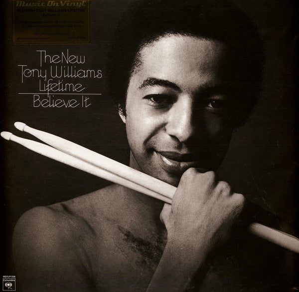 New Tony Williams Lifetime – Believe It (Crystal Clear Vinyl) 🇺🇸