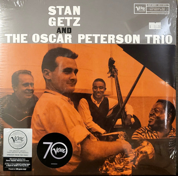 Stan & the Oscar Peterson Trio Getz – Stan Getz & the Oscar Peterson Trio (Verve Vault Series) (180G) 🇺🇸