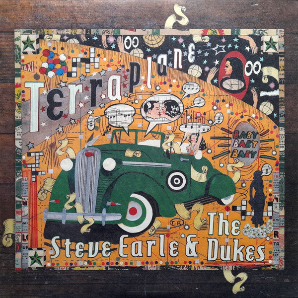 Steve & the Dukes Earle – Terraplane (Transparent Gold Vinyl) 🇺🇸