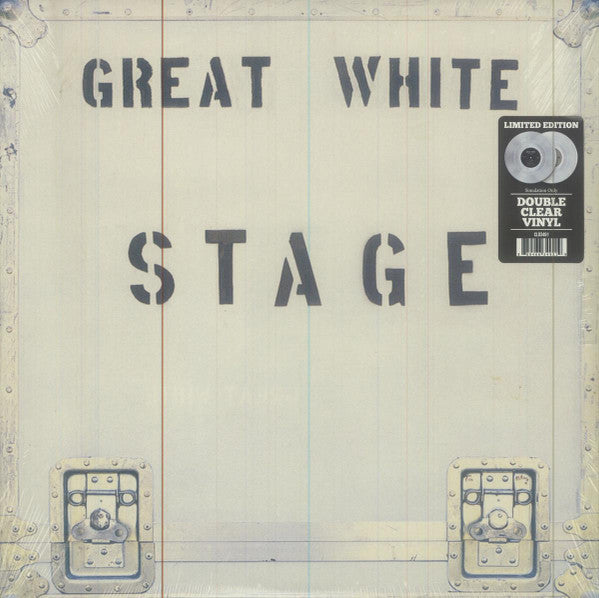 Great White – Stage (Clear Vinyl) 🇺🇸