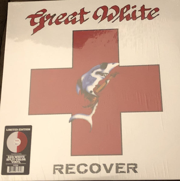 Great White – Recover (Red/White Splatter Vinyl) 🇺🇸