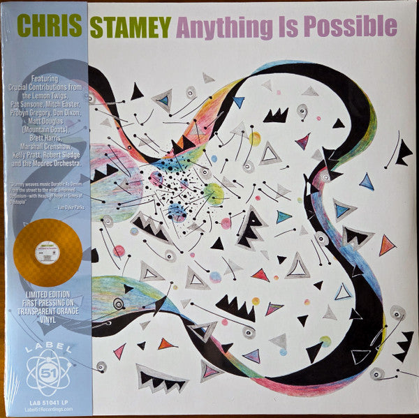 Chris Stamey – Anything is Possible (Orange Vinyl) 🇺🇸