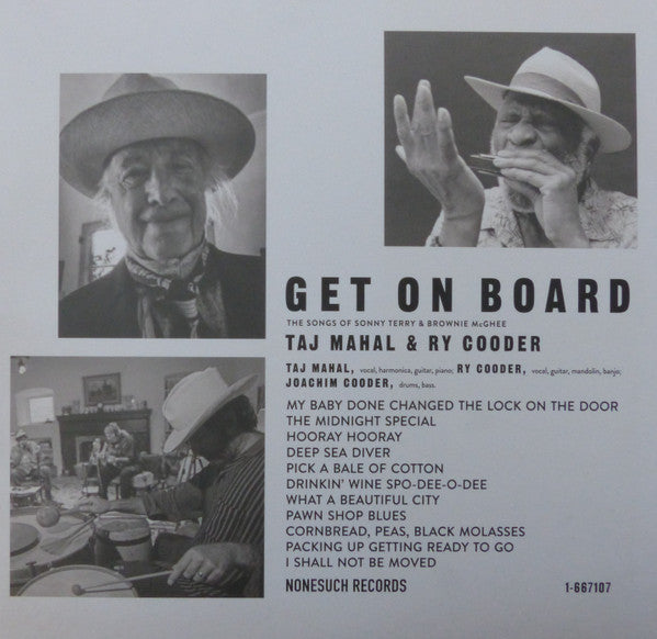 Taj Mahal & Ry Cooder – Get on Board 🇺🇸