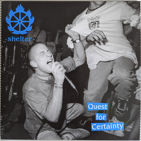 Shelter – Quest for Certainty (Clear & White Marble Vinyl/DL Code) 🇺🇸