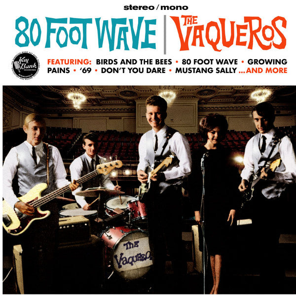 Vaqueros – 80 Foot Wave (Turquoise Vinyl) 🇺🇸