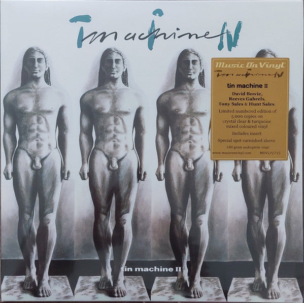 Tin MacHine – Tin MacHine II (Limited/Crystal Clear & Turquoise Mixed Vinyl/180G/Insert/Numbered) 🇺🇸