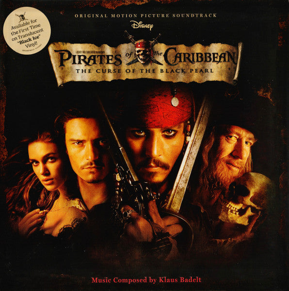 Klaus Badelt – Pirates of the Caribbean: the Curse of the Black Pearl (OST) (Black Ice Vinyl) 🇺🇸