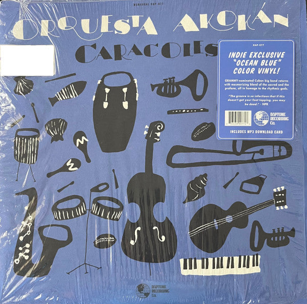Orquesta Akokan – Caracoles (Ocean Blue Vinyl) (I) 🇺🇸