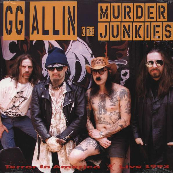 Gg Allin & The Murder Junkies – Terror In America (Clear Green Vinyl) 🇺🇸