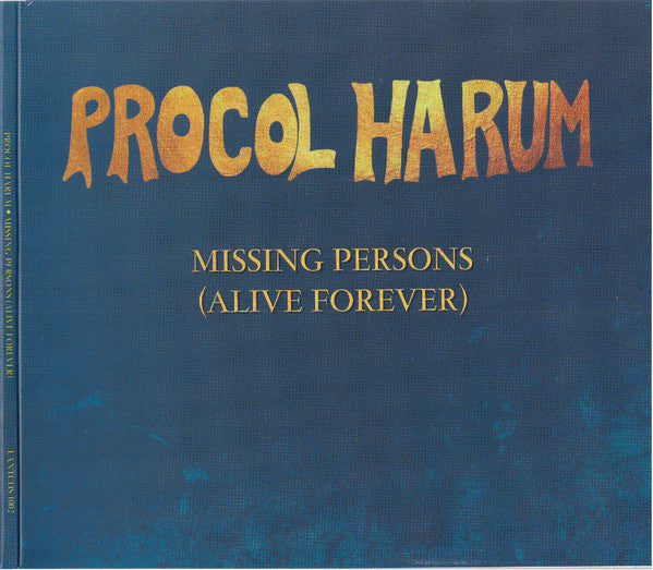 Procol Harum – Missing Persons (Alive Forever) EP [CD Nuevo] 💿 🇺🇸