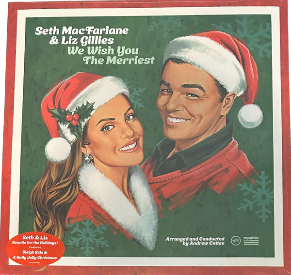 Seth & Liz Gillies MacFarlane – We Wish You the Merriest 🇺🇸