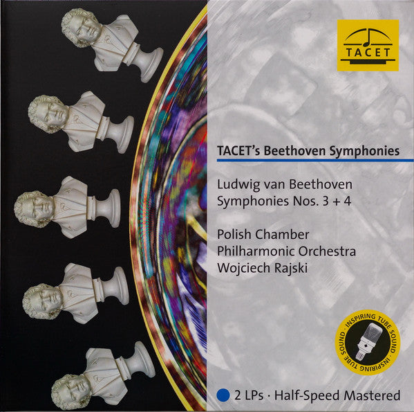 Polish Chamber Philharmonic Orchestra; Wojciech Rajski – Tacet's Beethoven Symphonies, Ludwig Van Beethoven, Symphonies Nos. 3 & 4 🇺🇸