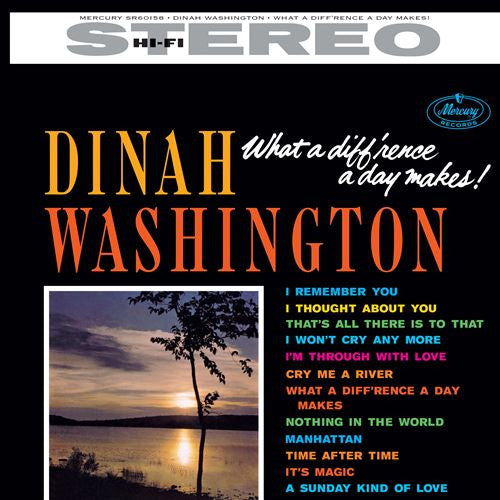 Dinah Washington – What a Diff'rence a Day Makes (Verve Vault Series) (180G) 🇺🇸
