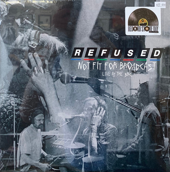 Refused – Not Fit for Broadcasting - Live at the Bbc (Crystal Clear Vinyl) (RSD) 🇺🇸