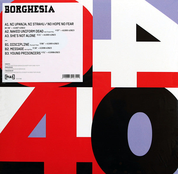 Borghesia – Pias 40 🇺🇸