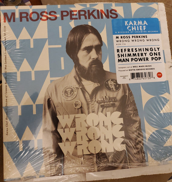 M Ross Perkins – Wrong Wrong Wrong (Transparent Red Vinyl) (I) 🇺🇸