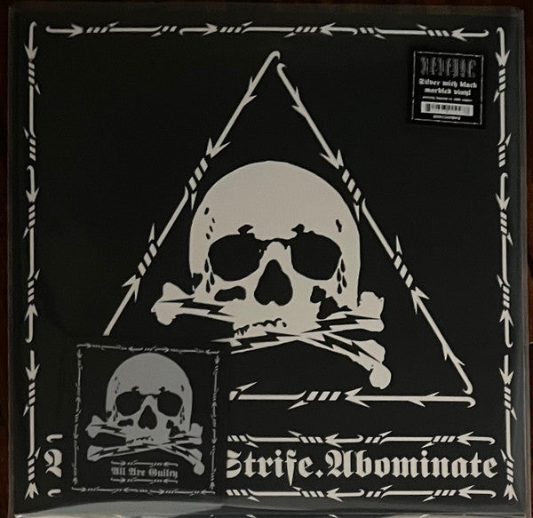 Revenge – Violation.strife/Abominate (Silver & Black Marble Vinyl/Gatefold) 🇺🇸