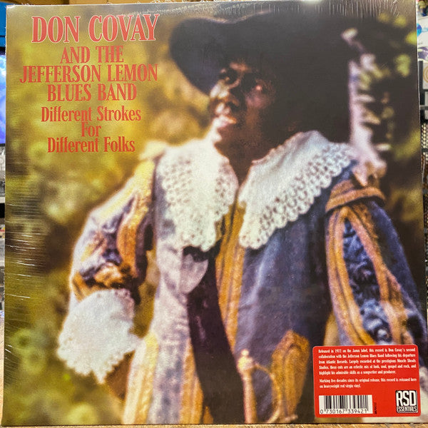 Don & the Jefferson Lemon Blues Band Covay – Different Strokes for Different Folks (Red Vinyl) (I) 🇺🇸