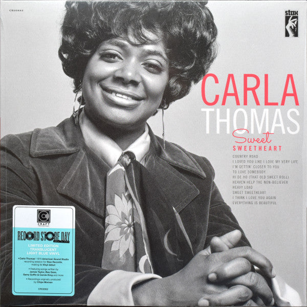 Carla Thomas – Sweet Sweetheart (Translucent Light Blue Vinyl) (RSD) 🇺🇸