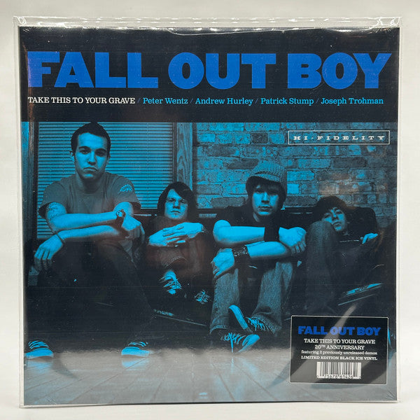 Fall Out Boy – Take This to Your Grave (Black Ice Vinyl) 🇺🇸