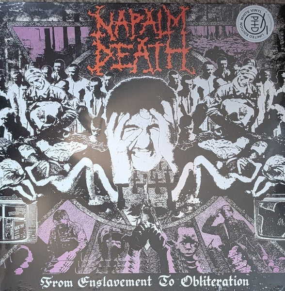 Napalm Death – From Enslavement to Obliteration (White Vinyl) 🇺🇸