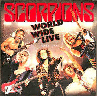 Scorpions – World Wide Live (Transparent Orange Vinyl) 🇺🇸