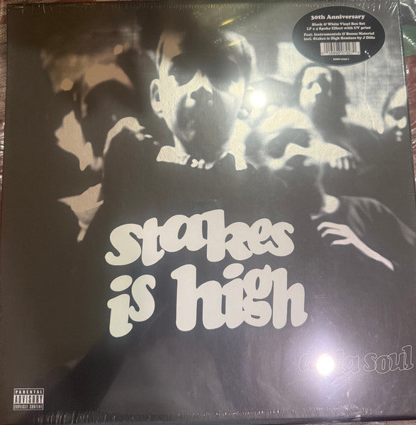 De La Soul – Stakes Is High (X) (30TH Anniversary/140G/Black & White Vinyl/Boxset/Remastered) 🇺🇸