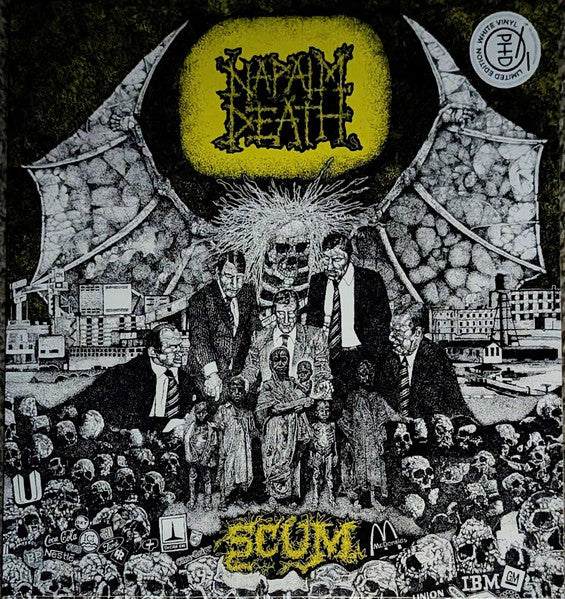 Napalm Death – Scum (White Vinyl) 🇺🇸