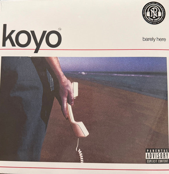 Koyo – Barely Here (White, Black, Oxblood Pie Slice Vinyl) (I) 🇺🇸